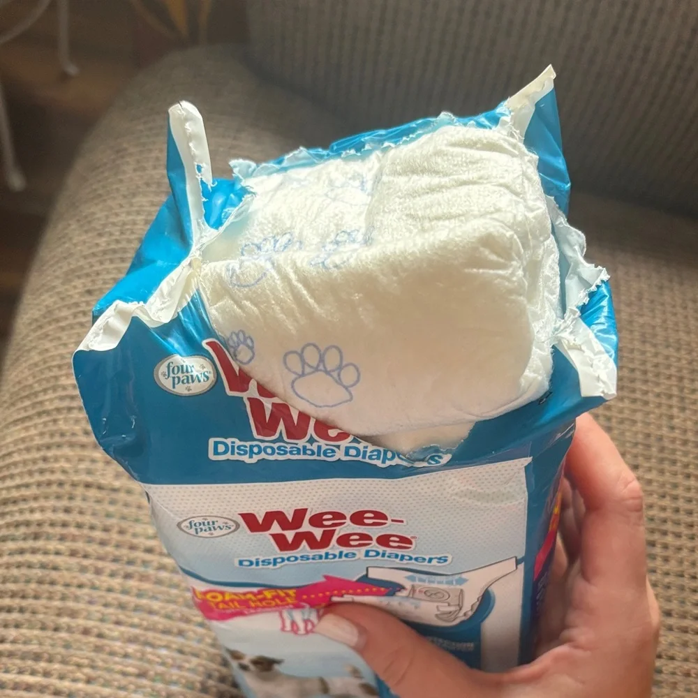 Disposable Dog Diapers - Blue